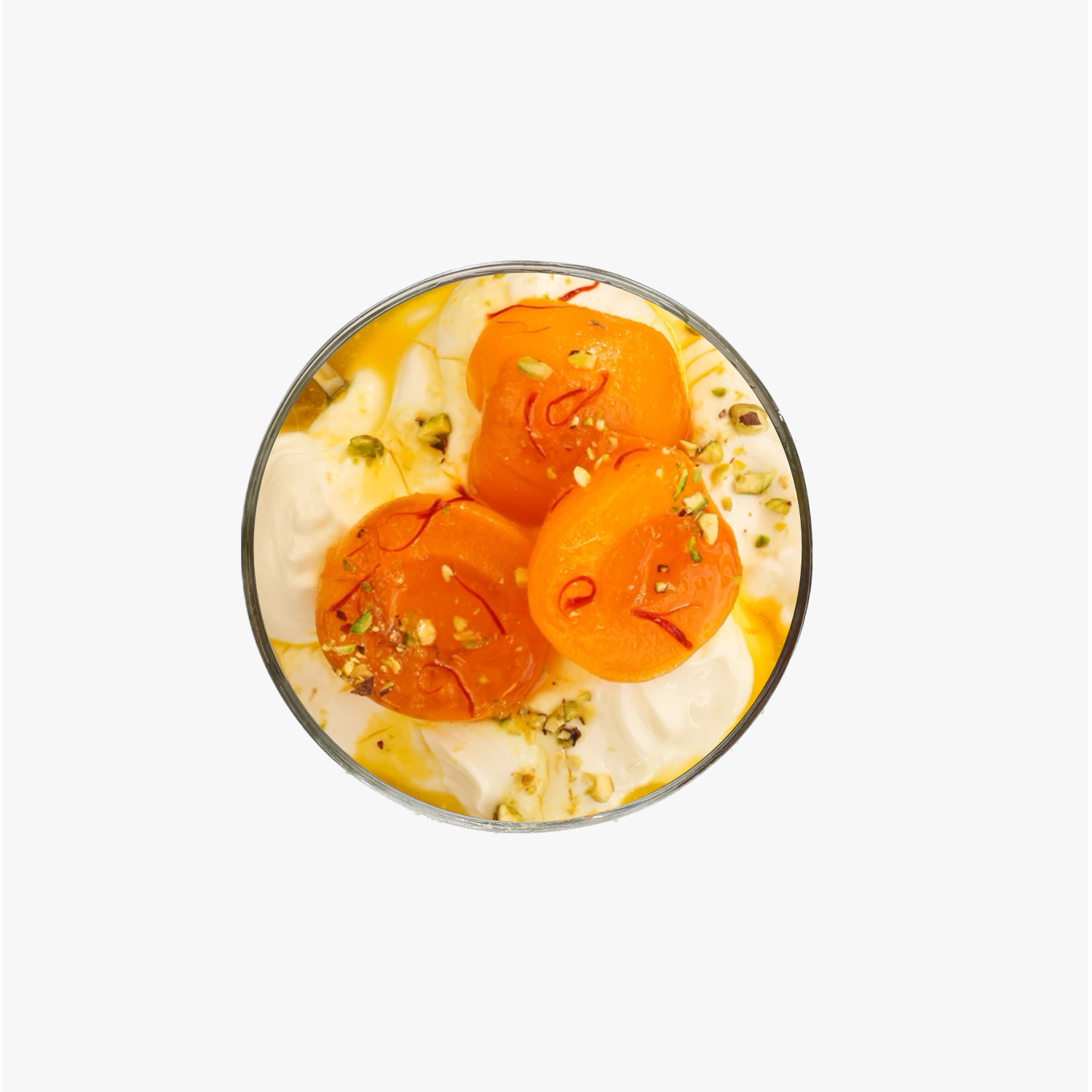 Yoghurt – 350ml Glass Jar Apricot & Peach