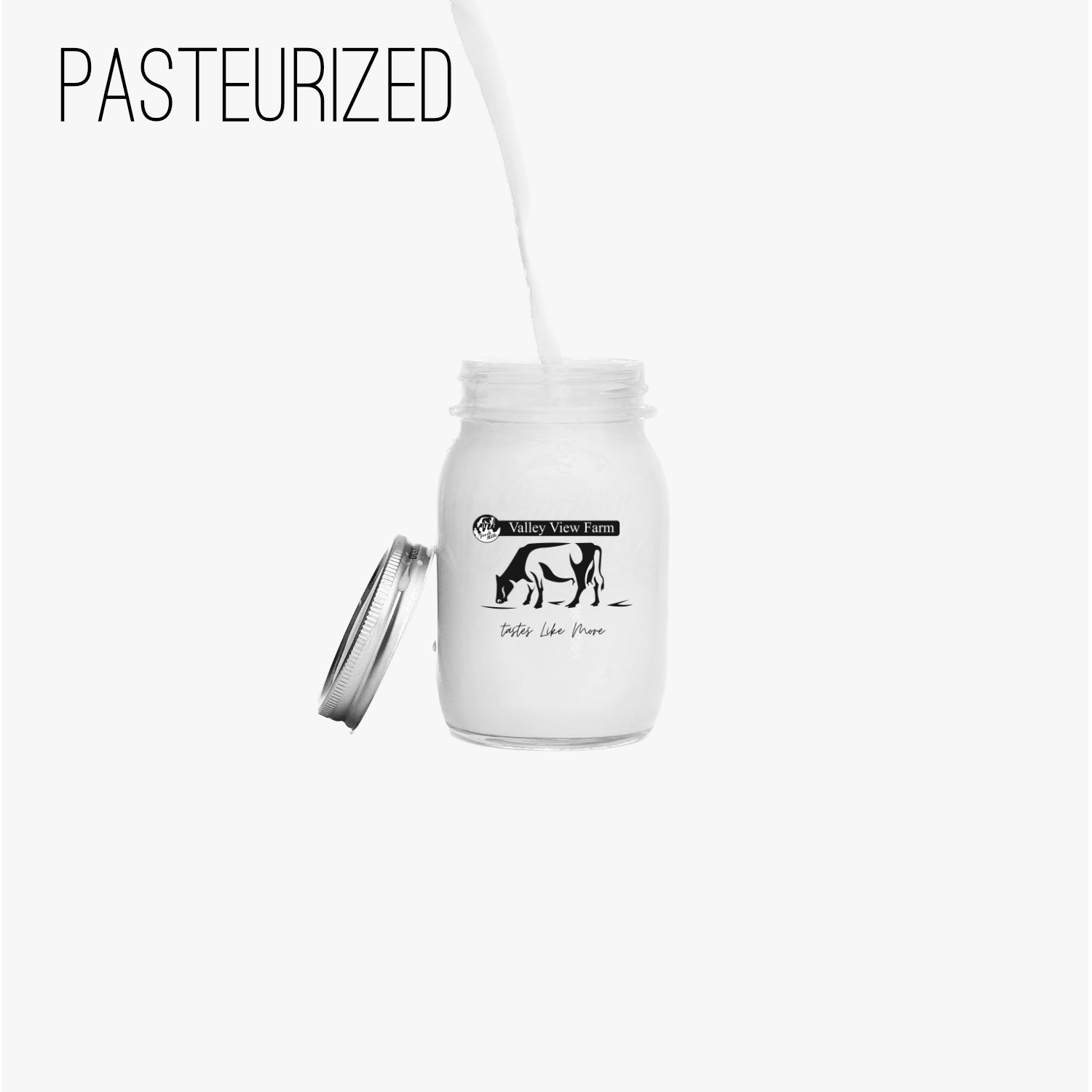 Milk – 1L Glass Bottle, Full Cream, Pasteurized (Refill)